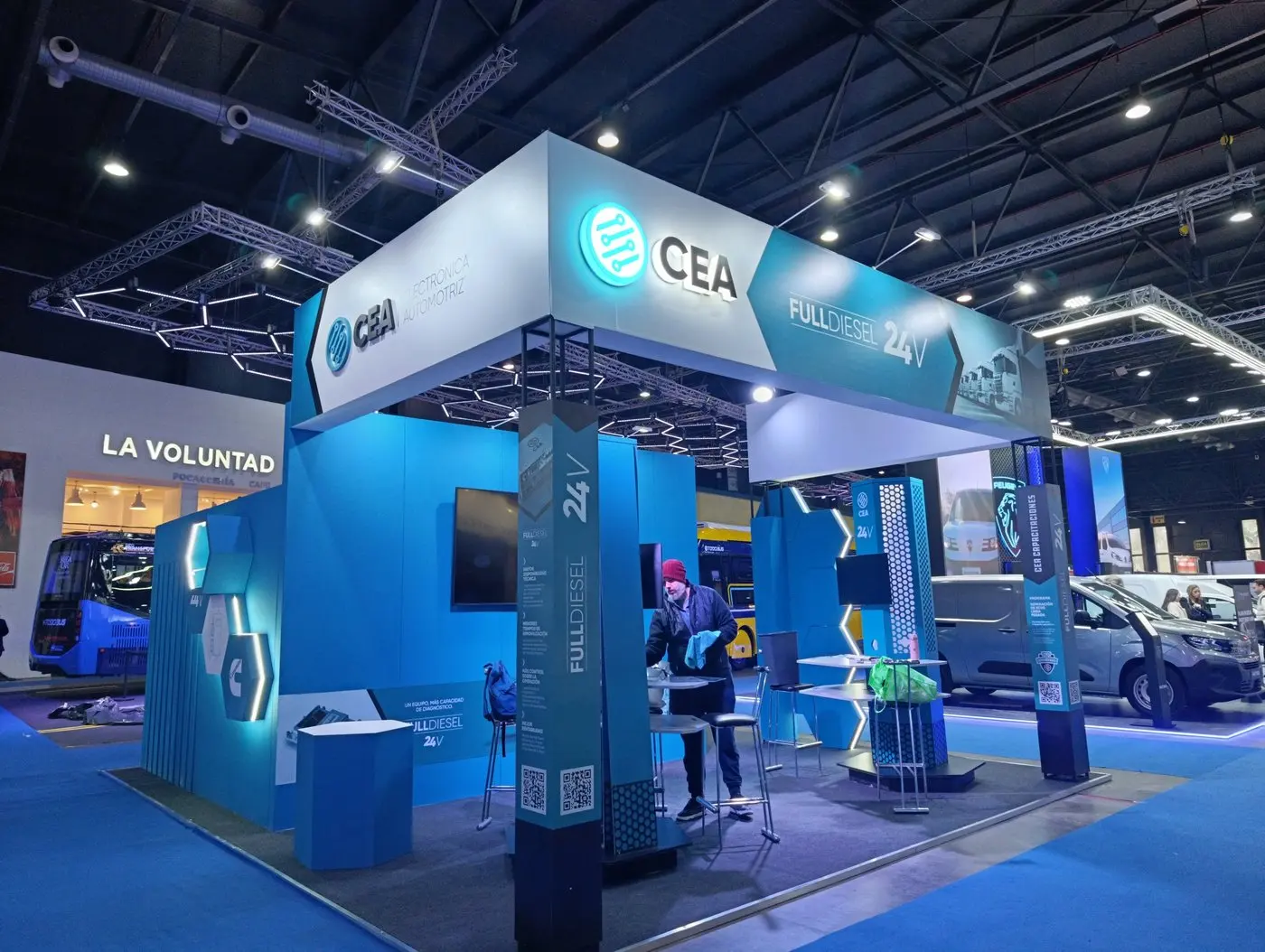 Stand de CEA en Expo Transporte 2026