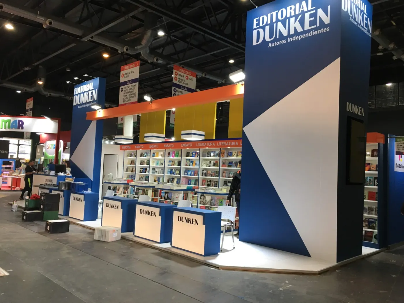 Stand de Editorial Dunken, 2019