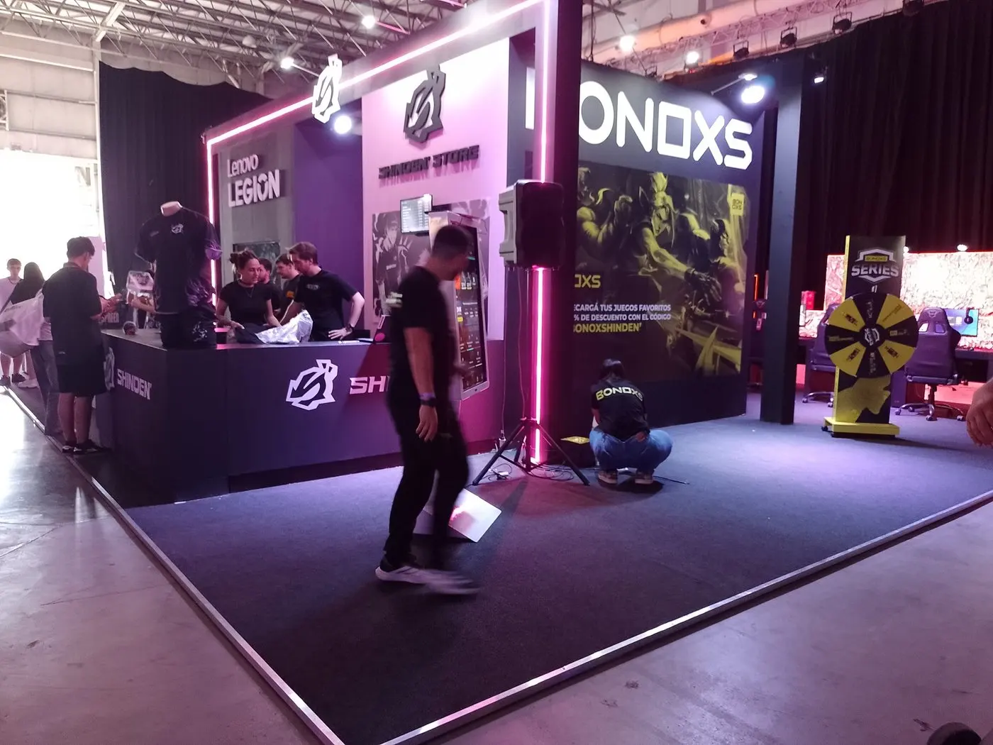 Stand de Shiden en AGS 2025