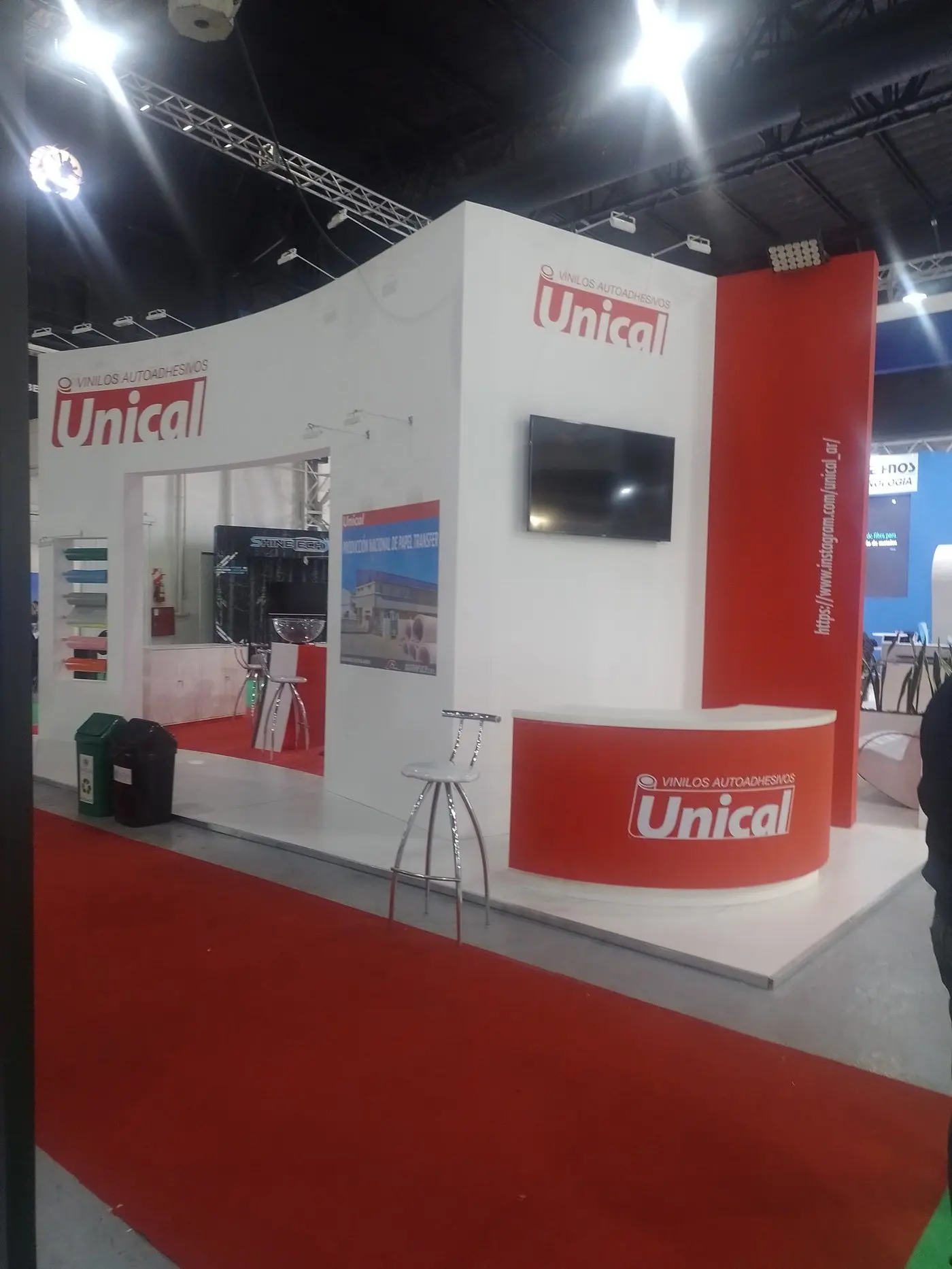 Stand de Unical en Exposing 2023
